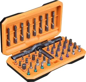42 in 1 Screwdriver Set Multifunctional Tools Set with Detachable T-shaped Ratchet Handle, Household Maintenance ToolBox Set, Christmas Gift