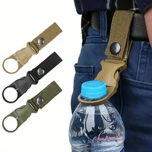 3pcs Ultra-Portable Quick-Grip Bottle Clips - Ensures Seamless Hydration on The Go - Perfect for Hiking, Camping, Travel, and Fitness Enthusiasts