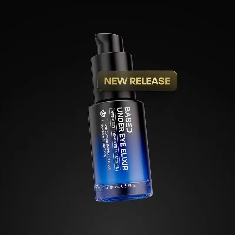 BASED Under Eye Elixir I Brightens,De-Puffs & Revitalizes Under EyesISimple, Effective, BASED