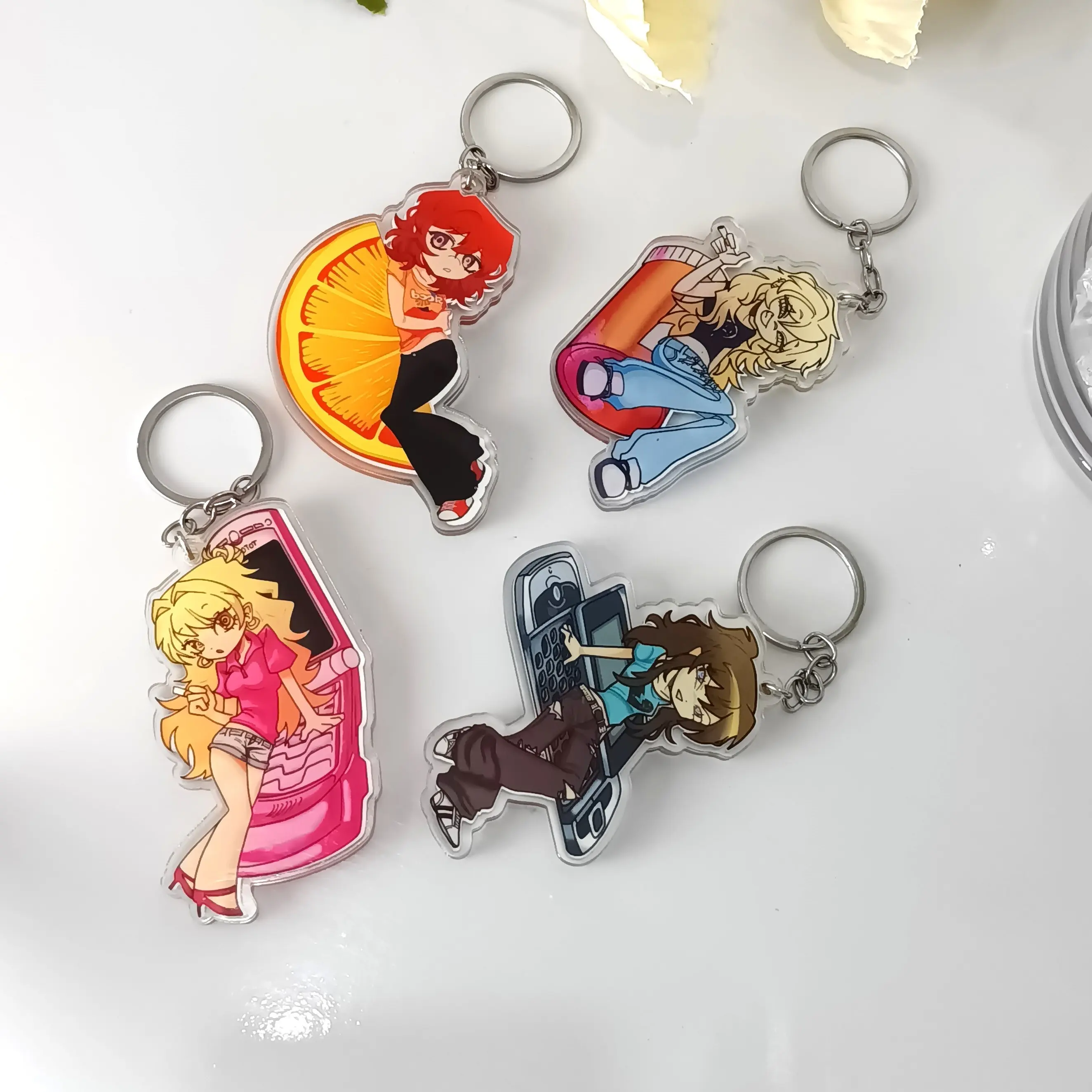 Class of '09 Acrylic Keychains – Nicole, Jecka, Ari, Emily