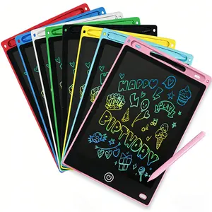 LCD Early Education Drawing Writing Board, Digital Drawing Tablet, Color Screen, Erasable Waterproof Anti-Stain, Ideal Gift for Christmas Birthday Halloween Thanksgiving