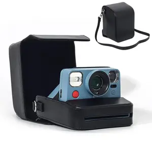 Universal Instant Camera Bag, Leather Fit Storage Pouch, Portable Anti-Scratch Shockproof Protection Case, Simple Versatile Camera Accessories
