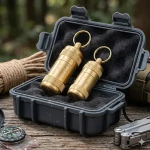 Mini Portable Multi-Use Storage Bottle with Hidden Mini Spoon, Secure & Discreet Organizer for Travel, Home, Daily Essentials. Compact Secret Stash Container, Pill Case, Invisible Storage, Creative Home & Travel Must-Have Organizing Tool.