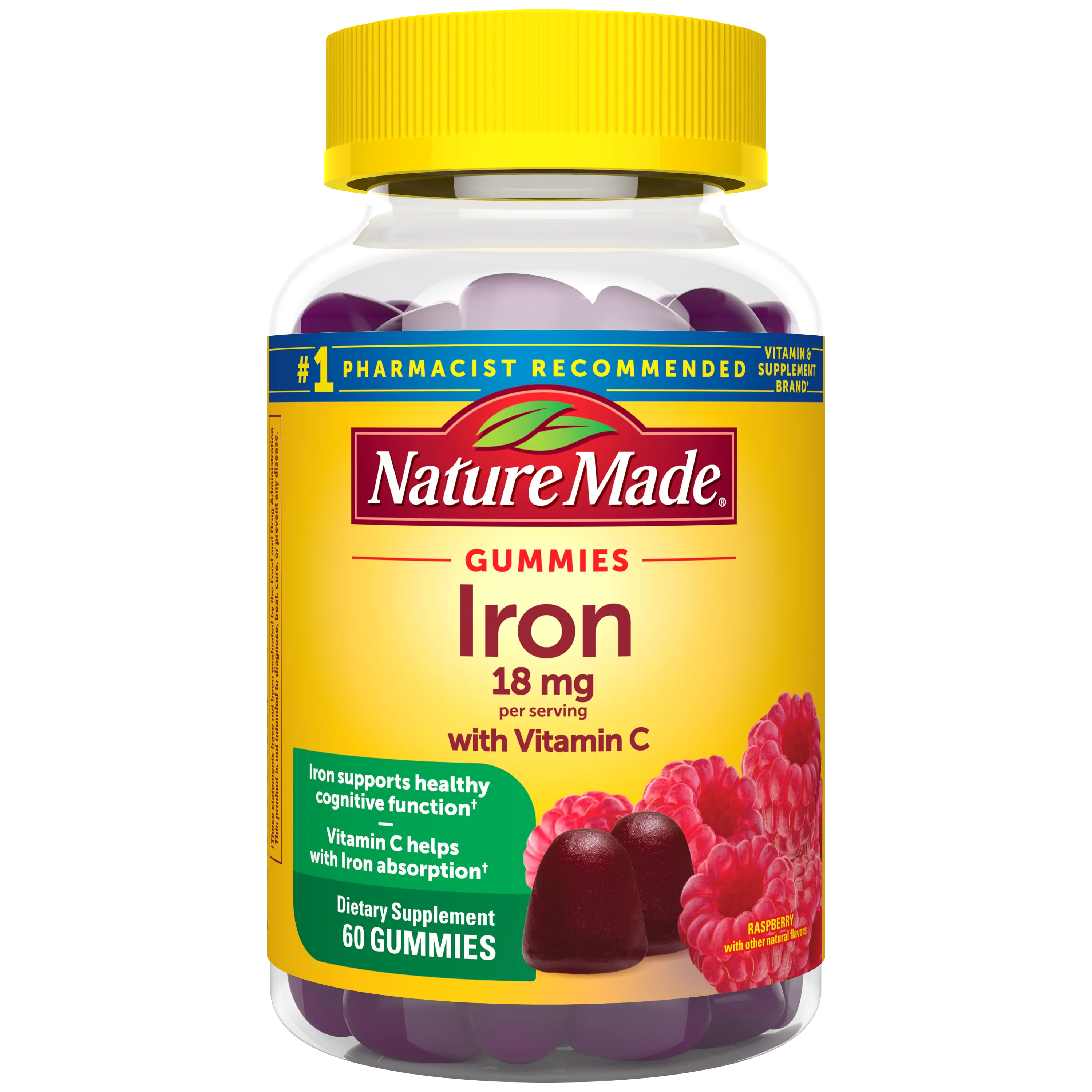 Iron 18 mg Gummies with Vitamin C