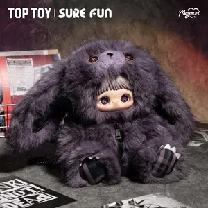 [TOPTOY] MayMei Rebel Doll Backpack Series Plush Blind Box,Rebellious 400%,Cute Figures, Collectible Toys, Perfect Birthday & Holiday Gift,summerwins,Blindbags Mystery Bags