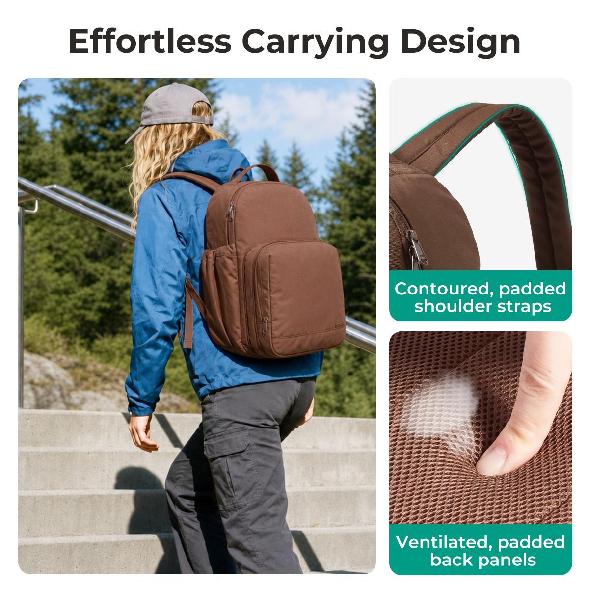 【NEW IN】BAGSMART Commuter Backpack With Detachable Insulated Lunch Pouch Set, 32L Large Capacity 15.6" Laptop Backpack, Water Repellent Lightweight Work Bag For Women Men Daily Commute Travel Super Brand Day tiktokshopbacktoschool