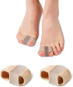 Bunion Reliever Comfortable & Durable Bunion Support For Walking, Gel Toe Spacers Bunion Corrector with 2 Loops for feet,  Hammer Toe Straightener