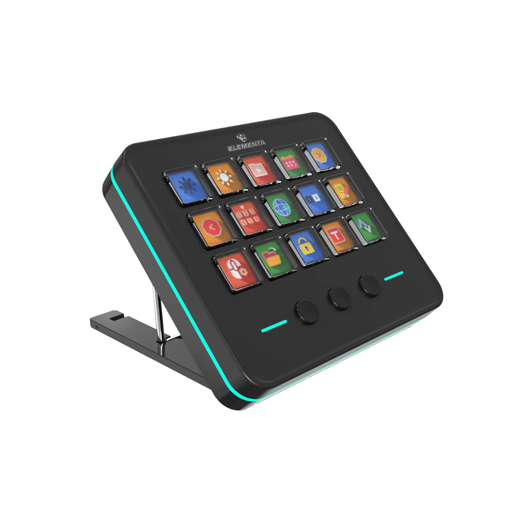 Seasonal Edition Stream Deck ELEMENTA Stream Dock 15-Key LCD Macro