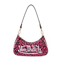 Hot Pink Cheetah Shoulder Bag