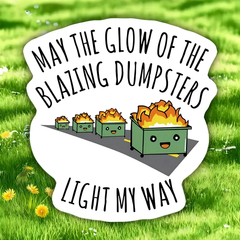 Cartoon Fire Truck Pattern Car Sticker, Windshield Sticker, Funny Car Decal, Universal Car Exterior Decoration Accessories for Car, Laptop, Refrigerator, Luggage