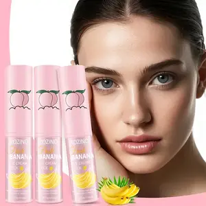 ROZINO 3pcs Banana Eye Cream Stick Twist Up Solid Formula for Dark Circles Puffiness Fine Lines Hydrating Brightening with Hyaluronic Acid Vitamin E & Extracts