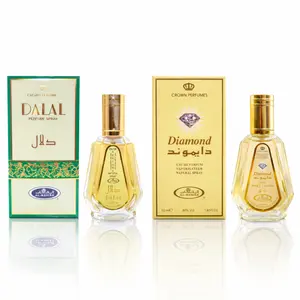 Diamond + DALAL Combo - Perfumes by Al Rehab (50ml) - Long-Lasting Unisex Scent for Men & Women, Luxury Arabic Perfumes Set Perfume Multi-Scent
