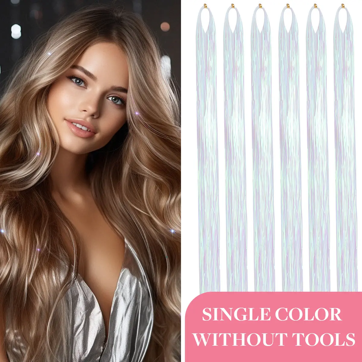 Only Tinsel Without Tools- Bright White 