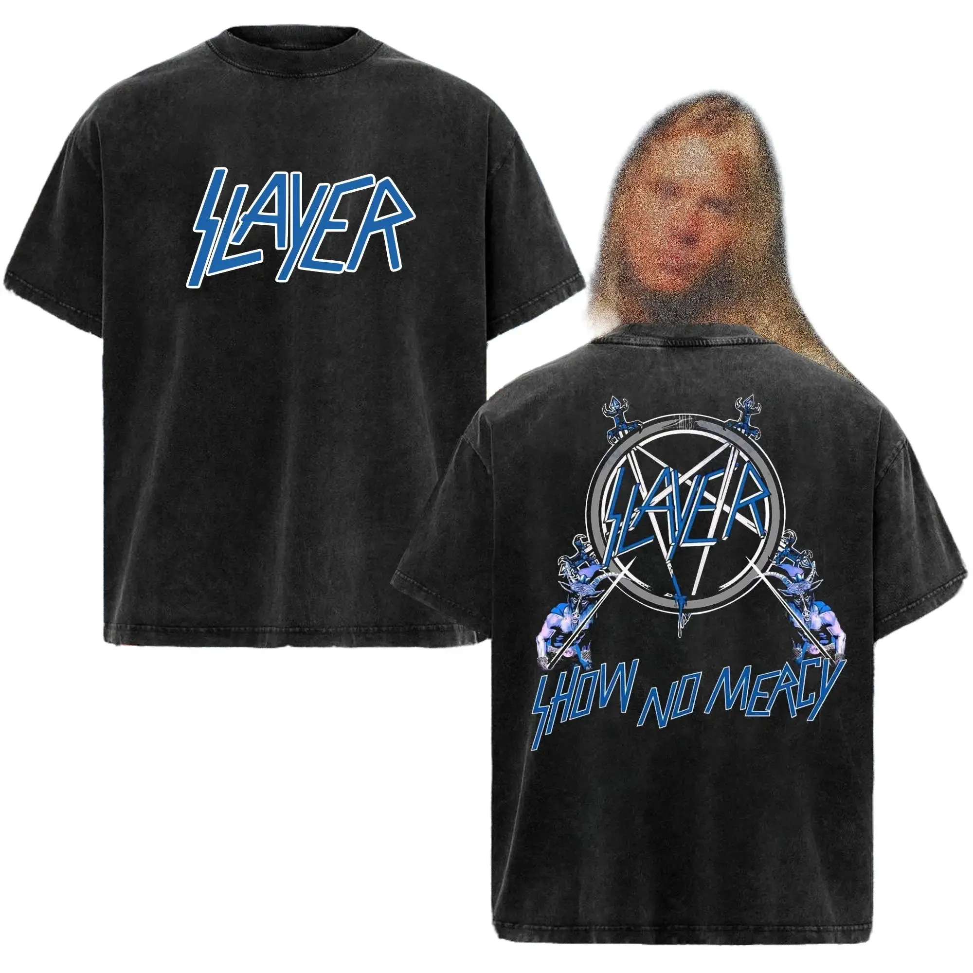 Slayer Band T-Shirt Collection, Old School Thrash Metal Graphic Tee, Hellfire Skull Heavy Metal Shirt, Dark Satanic Rebellion Aesthetic Band Merch, Distressed 80s Speed Metal Graphic T-Shirt, Gift for Metalheads, Merch for Men & Women
