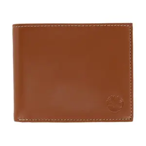 Timberland Men's Cloudy Leather Passcase Wallet