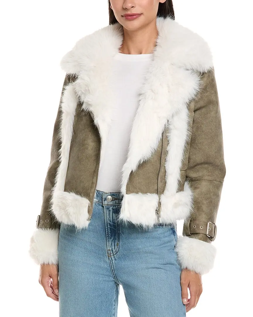 Apparis Jay Distressed Bonded Coat
