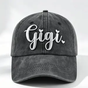 Vintage Black Gigi Cap