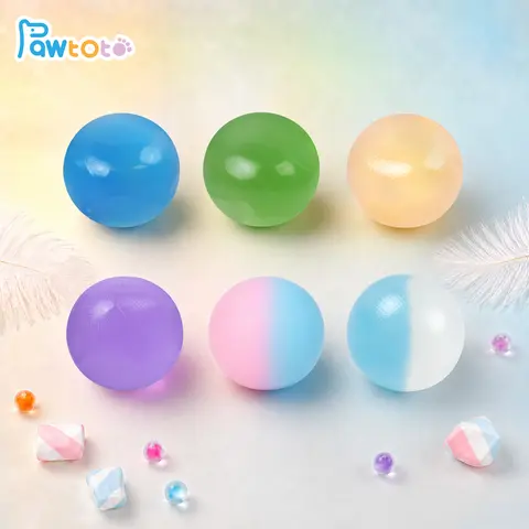 Pawtoto Heavy Resistance Coconut Oil Stress Ball - Anxiety Reducing Decompression Sensory Fidget Tool, Unisex Above 12 Fidget Toy, Creative Gift for Teens & Adults