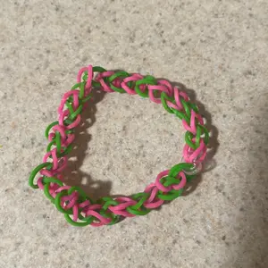 Slime themed loom bracelet