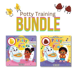 Potty Training Bundle: Two Book Potty Training Bundle Set