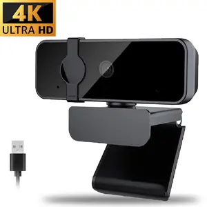 4K Webcam, PDAF Autofocus, Dual Omnidirectional Mics, 73° FOV, Auto Light Correction, Privacy Cover, for PC, Laptop, Streaming, Gaming, Business Meetings, USB, Microphone, Usb Computer Webcam