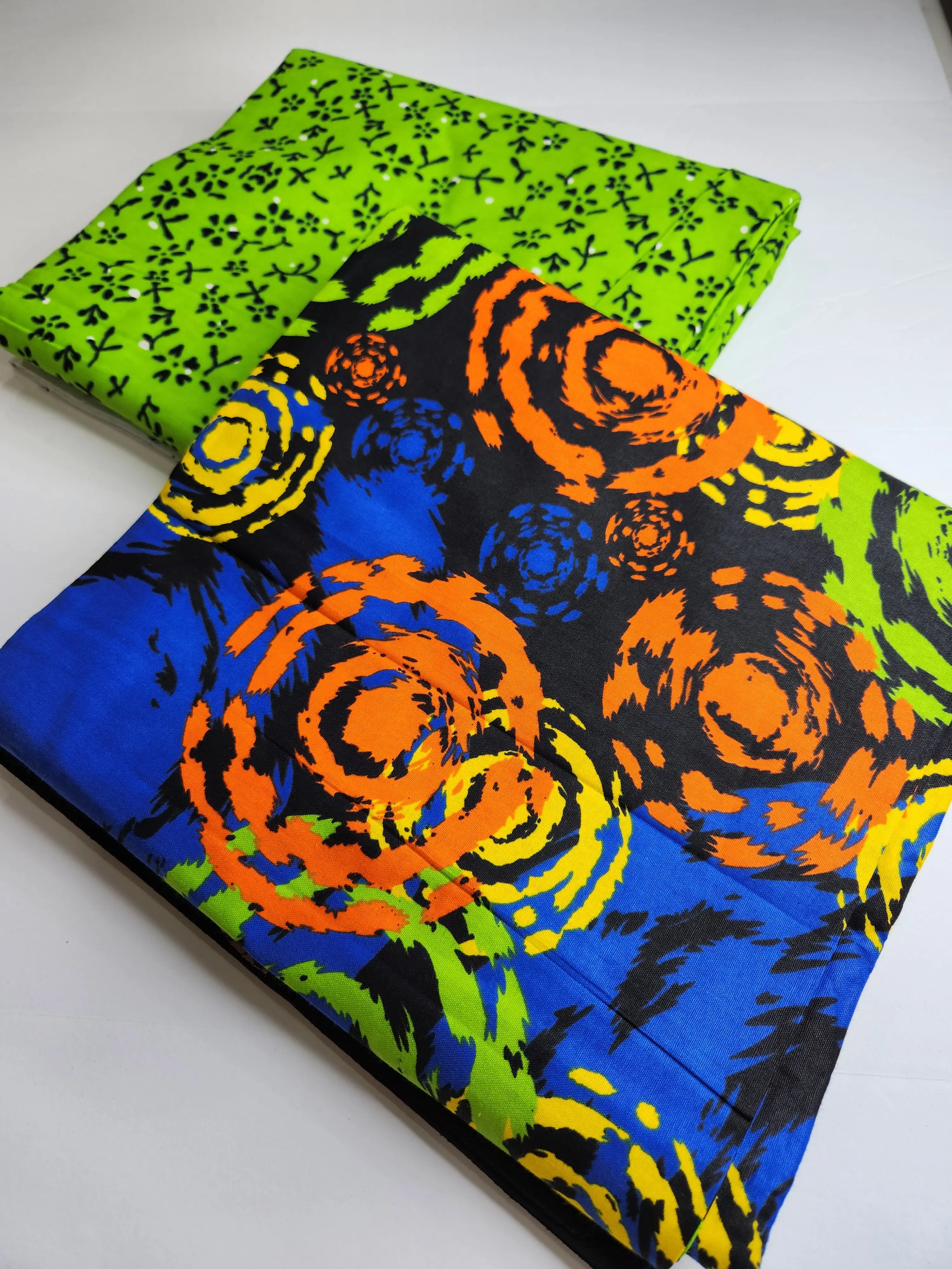 African Fabric Bolt, 3 yd Each, 45 in Wide, Mix-and-Match Textile for Upholstery & African Clothing