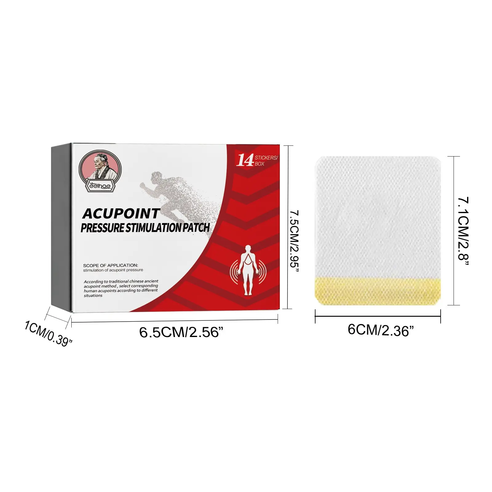 Natural Diabetes Support Patch – Acupoint Pressure Therapy Stickers for ...