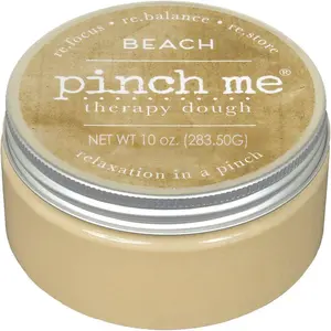 Pinch Me Therapy Dough - Holistic Aromatherapy Stress Relieving Putty - 10 Ounce (Beach)