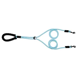 Gin & Teddy Leash - Dual Dog Leash with Total Flexibility, Adjustable Distance, Comfortable Handle, Available in 3 Colors