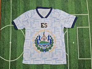 Salvador Mens Soccer Jersey Playera de Salvador Male Football  with Team Logo