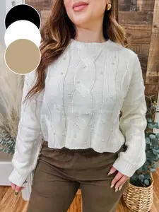 Mabel Pearl Accent Sweater