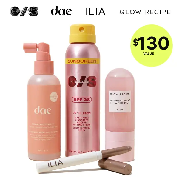 FabFitFun Viral Beauty Faves ($130 Value) | One/Size, Dae, ILIA, Glow Recipe | Setting Spray, Face Mist, Eyeshadow Stick, Leave In Conditioner FabFitFun Viral Beauty Faves ($130 Value) | One/Size, Dae, ILIA, Glow Recipe | Setting Spray, Face Mist, Eyeshadow Stick, Leave In Conditioner