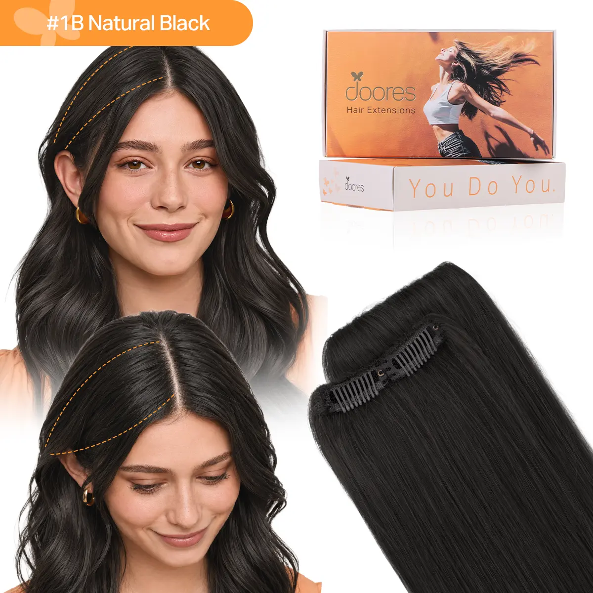 #1B Natural Black