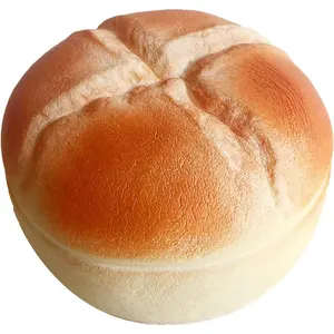 Bread Super Soft Slow Rising Squishies Toy for Kids Birthday Gift,Cute Stress Relief Simulation Lovely Squishys Scented Squishi Squeeze Toys (Yellow)
