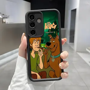 Y-Cute and Humorous Scooby Doo Phone Case , Enhanced Camera Protection, Shockproof Skin-Friendly Touch Soft Cover for Samsung Galaxy S21 S22 S23 S24 S25 S26 Ultra Plus FE A13 A14 A15 A16 A17 A33 A34 A35 A36 A52 A53 A54 Note20Ultra