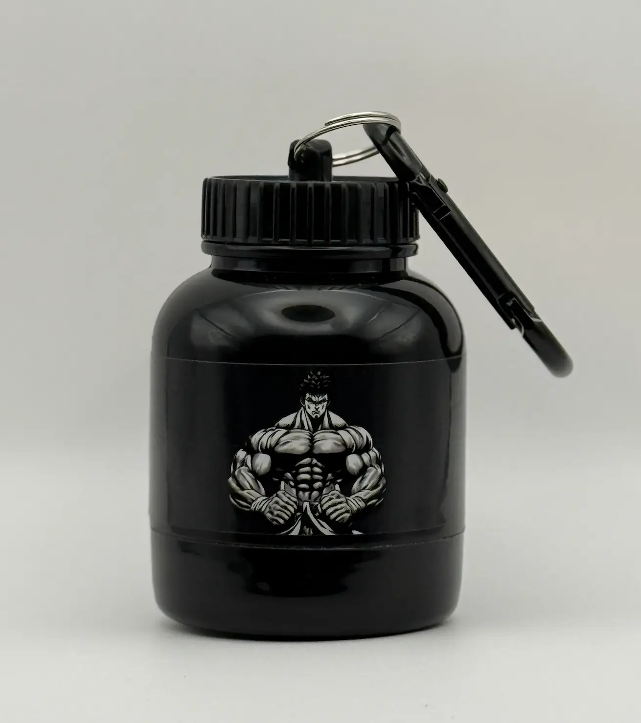 Pre Workout Keychain 2.0 with Protein Powder & Supplement Funnel Durable Design for Gym and Runners