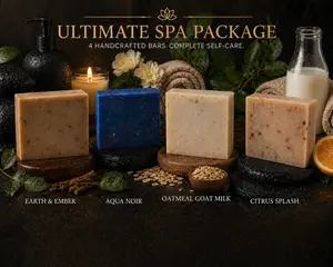 Ultimate Spa Package – 4 Bar Luxury Soap Bundle