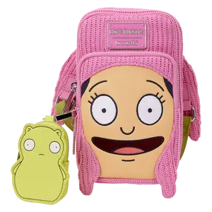 Loungefly Bob's Burgers Louise Cosplay Cell Phone Crossbody Bag with Glow Coin Bag