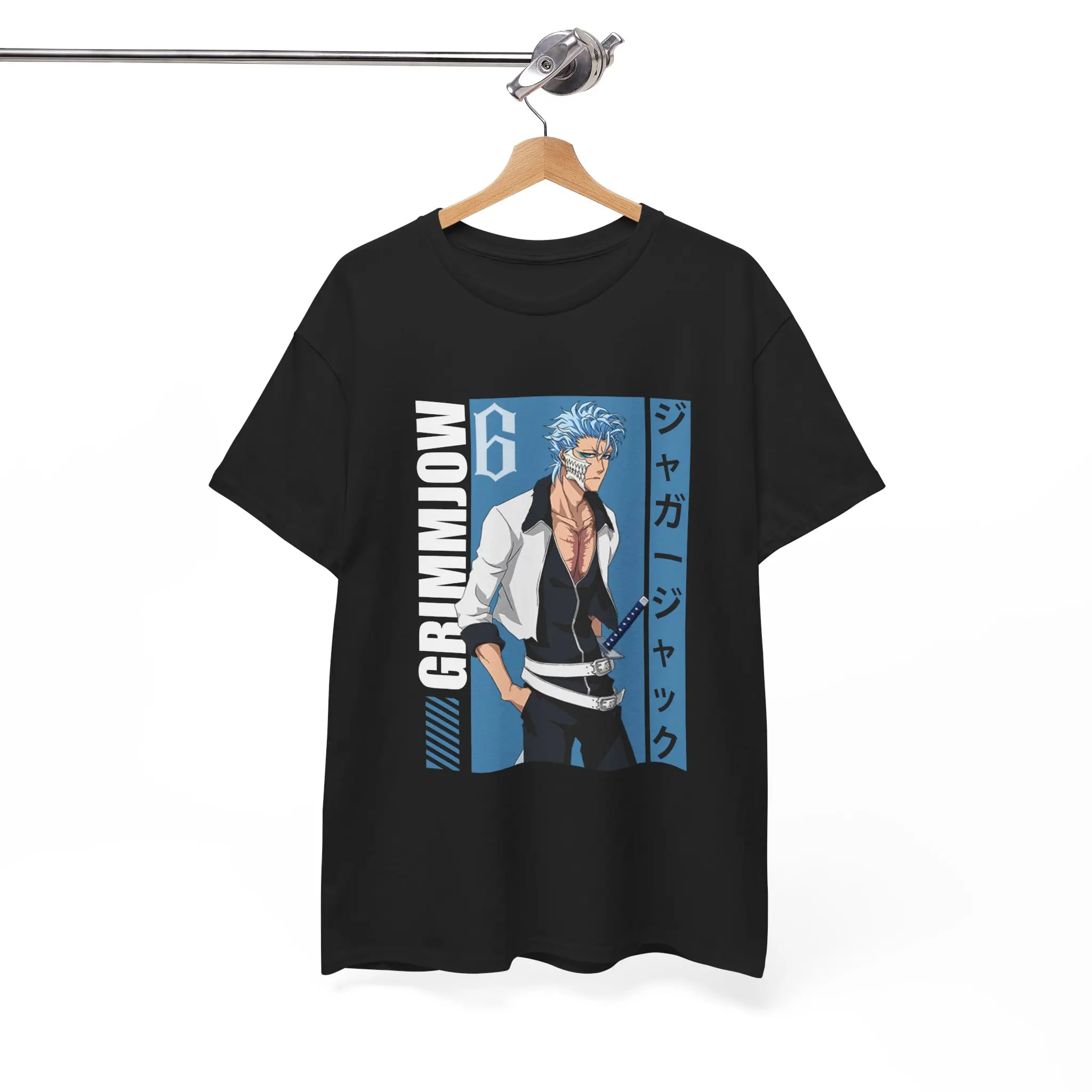 Bleach Grimmjow Jaegerjaquez Unisex Anime T-Shirt
