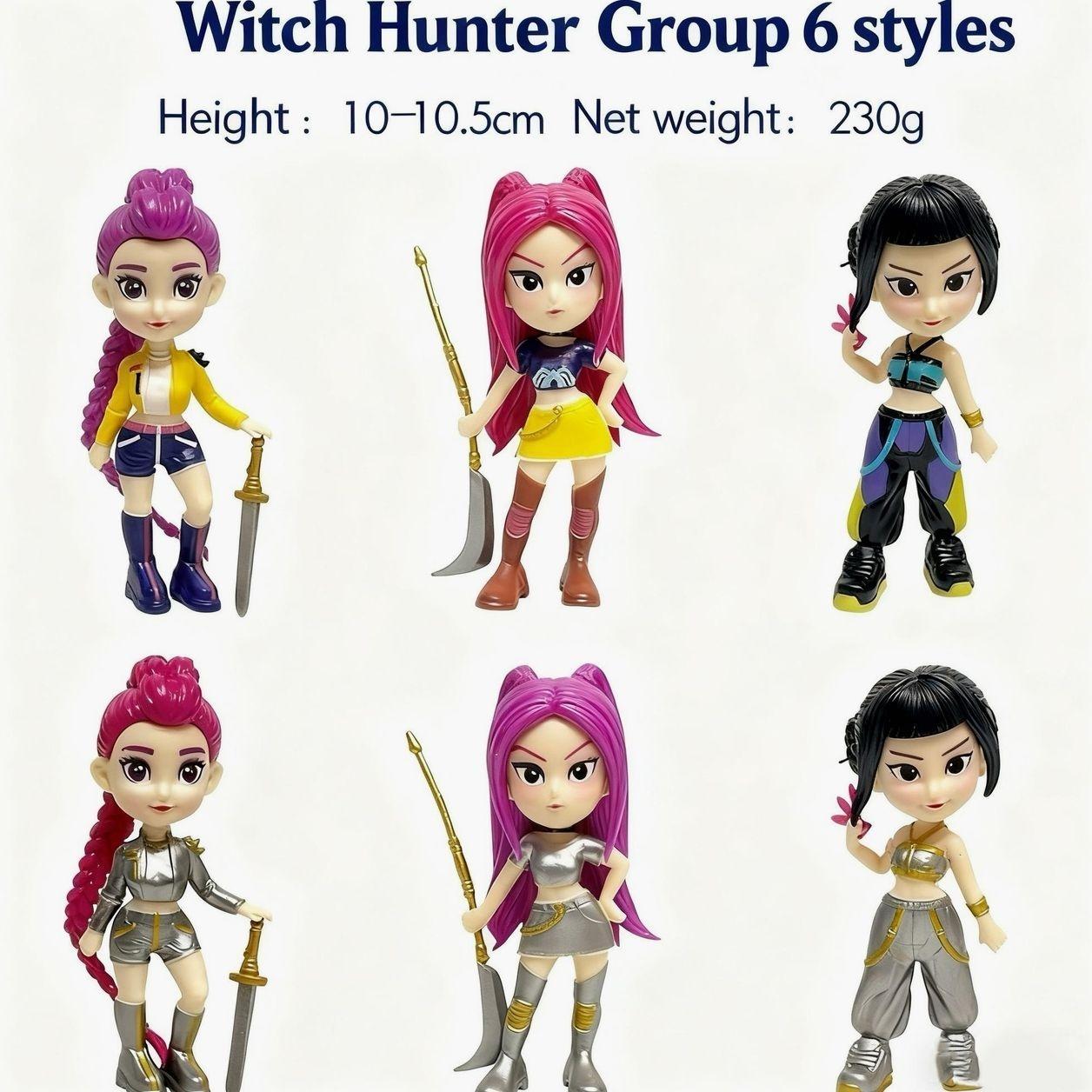 6-Piece Figurine Set（bagged） – Anime Model Toy Decorations, perfect for home collections and office desk display. An excellent gift choice for Christmas and New Year.