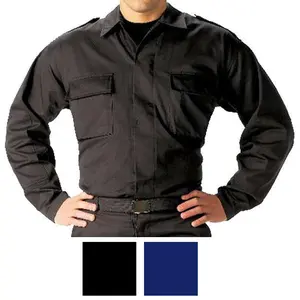 Tactical BDU Shirt 2-Pocket Uniform Duty Military Security Top Army Fatigue Coat