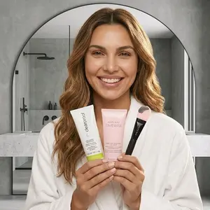 Masks for all skin types: charcoal mask and gel mask