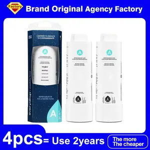 EveryDrop EDRARXD1 Refrigerator Water Filter, Filter A Replacement for Whirlpool, Maytag, KitchenAid, Amana & JennAir Refrigerators, UL Certified to Reduce 74 Contaminants Including Lead & Pesticides, 6-Month / 200 Gallon