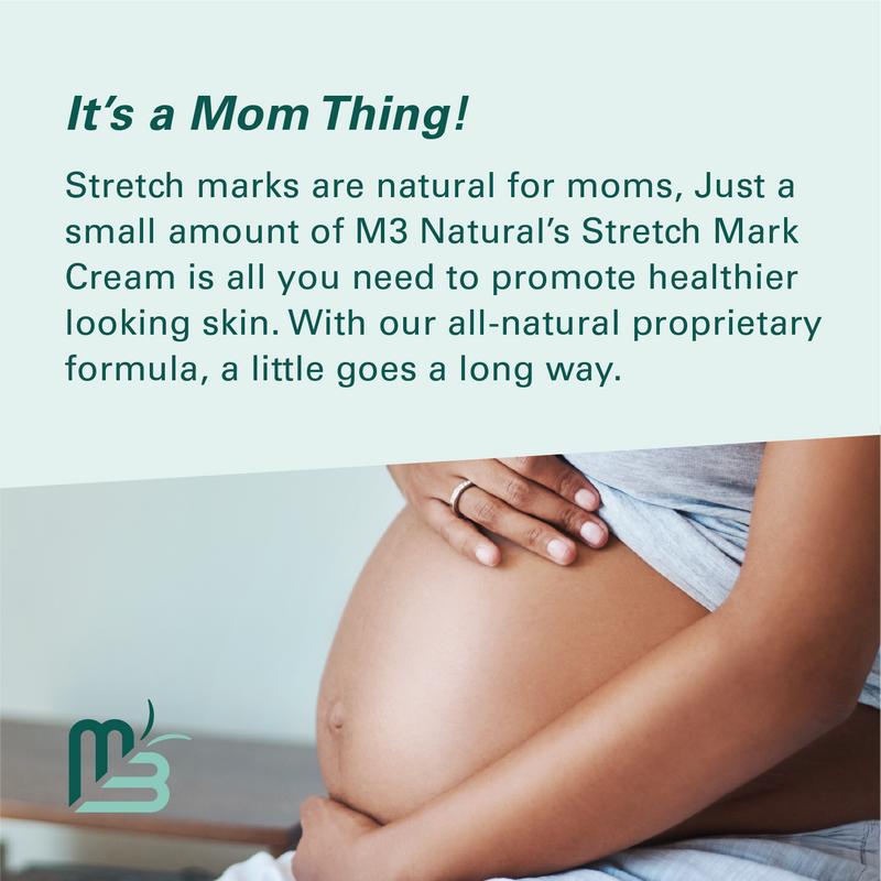 M3 Naturals Firming Cream for Stretch Marks And Loose Skin - with Green Tea Extract & Raspberry Ketones Pregnancy Belly Oil Cream Healthcare