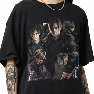 Limited Leon Kennedy Shirt, Resident Evil Requiem Shirt, RE9 Requiem Shirt Fan, Unisex Shirt