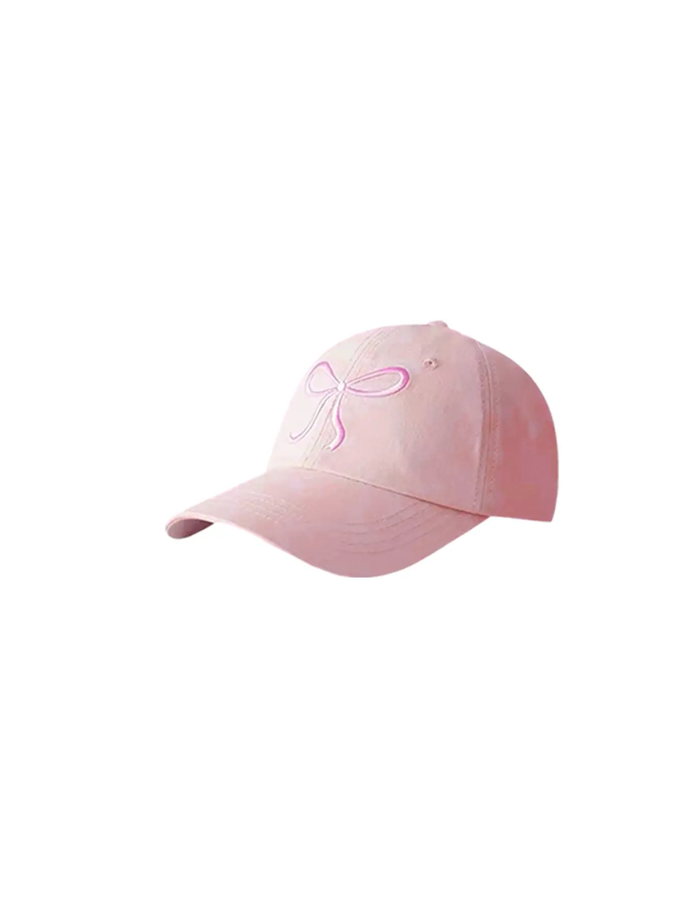 1PC Women's Sweet Bow Baseball Cap, Adjustable Outdoor Sun Protection Hat, Casual Picnic and Tea Party Shade Cap, Fashion Sport Match, Snapback Cap, Outdoor Hats