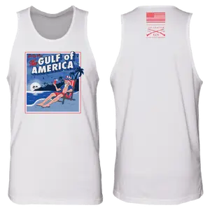 Greetings From The Gulf Of America Tank - White