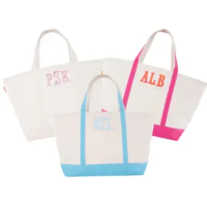 Canvas Tote with Applique