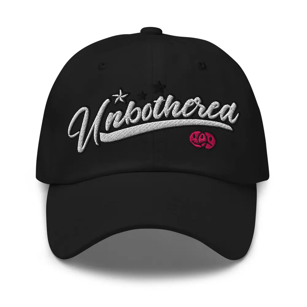 Unbothered Dad Hat - Soft Fabric, Cool Vibe, Everyday Chill Fashion Accessory