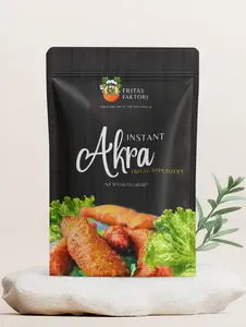 Haitian Instant AKRA - Haitian Appetizers in Pouch Packaging - Food Flavorful Vegetables